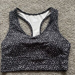 RBX Black and White Sports Bra